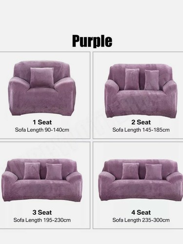 Velvet elastic stretch - stretch, sofa