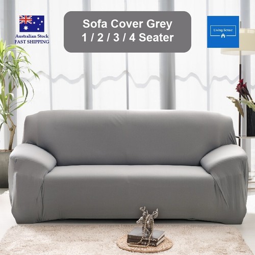Grey sofa cover stretch - grey,