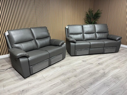 Cannes leather seater - cannes, 3+2