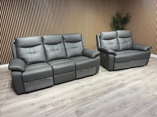Sophia leather seater sofa - 3+2,