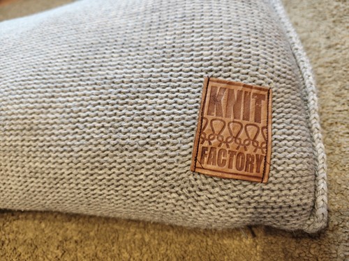 Knit factory cushion - knit, #